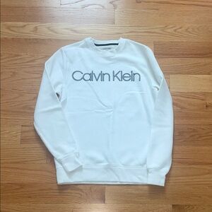 Calvin Klein Crewneck White Sweater